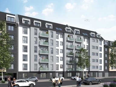 Wohnung zur Miete 999 € 2 Zimmer 61 m² 2. Geschoss frei ab 01.03.2025 Mettmannerstraße 23-25 Flingern - Süd Düsseldorf 40233