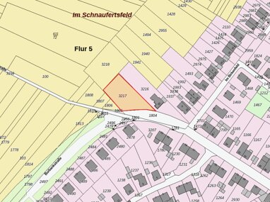 Grundstück zum Kauf Provisionsfrei 149.000 € 1.209 m² Grundstück Burbankstraße 60 Vilich-Müldorf Bonn 53229