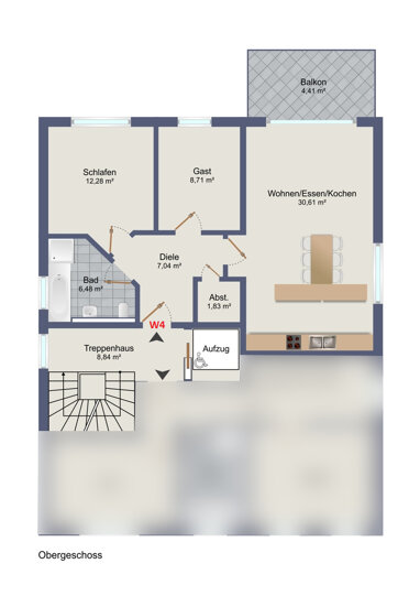 Wohnung zum Kauf 283.300 € 3 Zimmer 71 m² Keuchingen Mettlach 66693