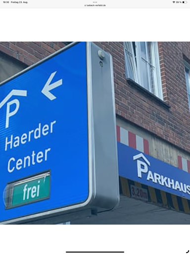 Außenstellplatz zur Miete provisionsfrei 125 € Aegidienstrasse (Zufahrt Parkhaus Haerder-Center) Innenstadt Lübeck 23552