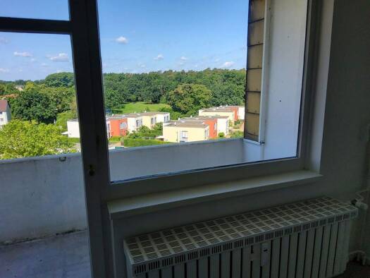 Wohnung zur Miete 376 € 2 Zimmer 54,7 m² 7. Geschoss frei ab sofort Schulenburgallee 44 Tiergartenbreite Wolfsburg 38448