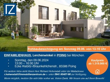 Einfamilienhaus zum Kauf Provisionsfrei 1.319.900 € 6 Zimmer 155 m² 277 m² Grundstück Poing Poing bei München 85586