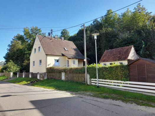 Einfamilienhaus zum Kauf 192.000 € 4 Zimmer 78,2 m² 432 m² Grundstück frei ab sofort Steinheim Dillingen 89407