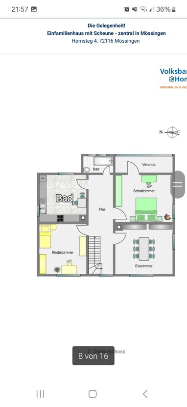 Wohnung zur Miete 1.300 € 4 Zimmer 120 m² Mössingen Mössingen 72116