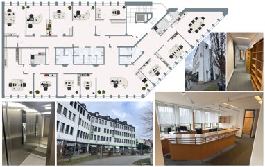 Bürofläche zur Miete 9,50 € 13,5 Zimmer 375 m² Bürofläche Wendelhöfen / Gartenstadt Bayreuth 95444