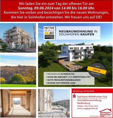 Wohnung zum Kauf Provisionsfrei 371.300 € 3 Zimmer 87,4 m² Hochholz Solnhofen 91807