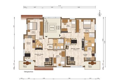 Wohnung zum Kauf Provisionsfrei 371.000 € 4 Zimmer 91 m² 1. Geschoss Saffig 56648