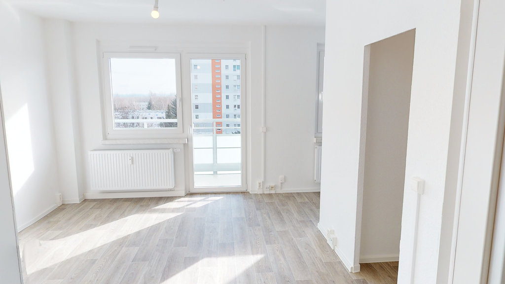 Wohnung zur Miete 257 € 1 Zimmer 33,8 m²<br/>Wohnfläche 3.<br/>Geschoss Wolgograder Allee 204 Hutholz 644 Chemnitz 09123