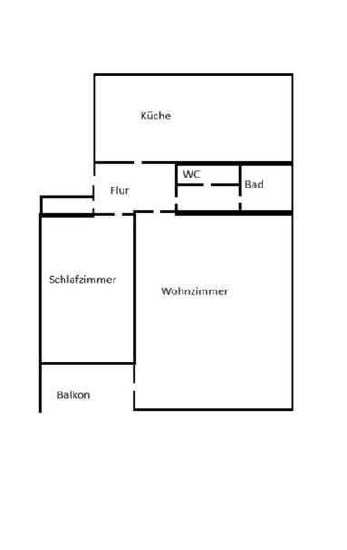 Wohnung zur Miete 570 € 2 Zimmer 75 m² Ruthenberg Neumünster 24539