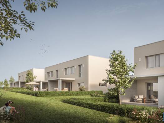 Reihenmittelhaus zur Miete - Erstbezug 1.131 € 4 Zimmer 113 m² 390 m² Grundstück Edwin-Pimiskern-Straße 21 - 39 Andorf 4770