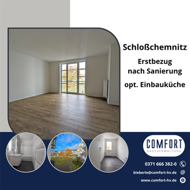 Wohnung zur Miete 295 € 1 Zimmer 39 m² 1. Geschoss Schloßchemnitz 026 Chemnitz 09113