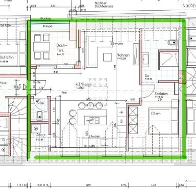 Wohnung zur Miete 820 € 2 Zimmer 72 m² frei ab sofort Wolsfeld 54636