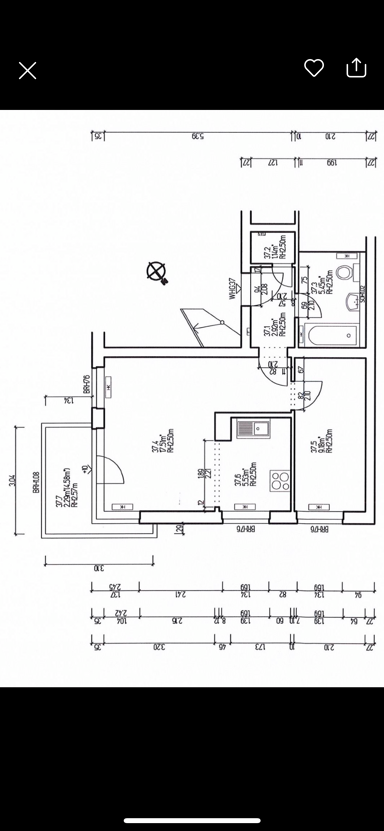 Wohnung zur Miete 598 € 2 Zimmer 44 m² Geschoss 1/4 Charlottenburger Straße 90 Weißensee Berlin 13086