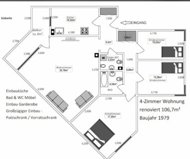 WG-Zimmer zur Miete 213 € 12 m² 1. Geschoss frei ab 01.08.2024 Meinhardswindener Straße 3 Stadt Ansbach 91522