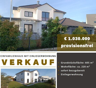 Einfamilienhaus zum Kauf provisionsfrei 1.030.000 € 7 Zimmer 220 m² 605 m² Grundstück Holunderweg 5 Röttenbach 91341