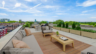 Penthouse zum Kauf - Neubau 2.890.000 € 4 Zimmer 260 m² 5. Geschoss Golzheim Düsseldorf / Golzheim 40474