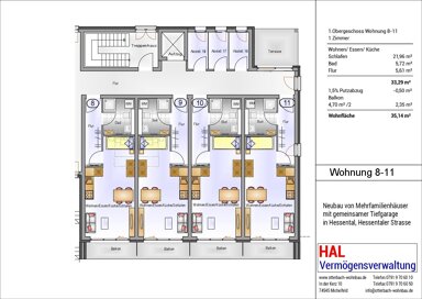 Wohnung zur Miete 520 € 1 Zimmer 35,1 m² 2. Geschoss frei ab 01.03.2025 Hessentaler Straße 143 Hessental Schwäbisch Hall 74523