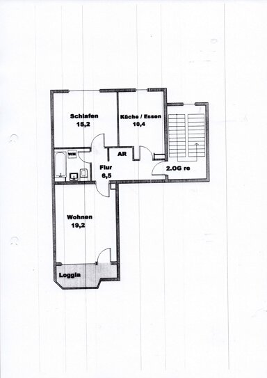 Wohnung zum Kauf 190.000 € 2 Zimmer 59 m² 2. Geschoss Altstadt / Innenstadt 16 Fürth 90762