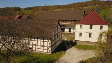 Bauernhaus zum Kauf 280.000 € 13 Zimmer 300 m² 7.000 m² Grundstück frei ab sofort Eubach Morschen 34326