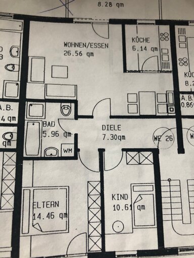 Wohnung zur Miete 620 € 3 Zimmer 75 m² 1. Geschoss frei ab sofort Richard-Bergner-Str. 2 Süd Schwabach 91126