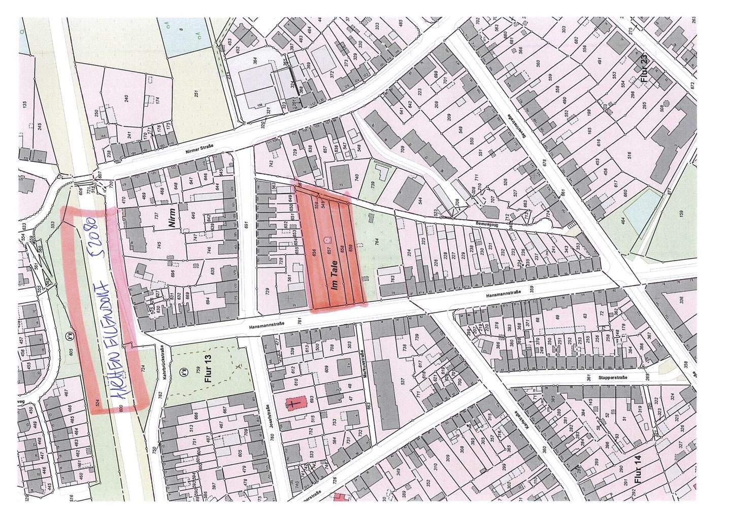 Seltenes Grundstück in gewachsenem Wohngebiet von Eilendorf - ideal für Planung mit Bebauungsplan