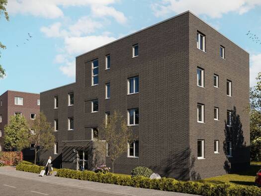 Wohnung zur Miete - Erstbezug 1.055 € 4 Zimmer 87,9 m² 1. Geschoss frei ab 01.03.2026 Am Feldscheunenteich 9 Reislingen Wolfsburg 38446