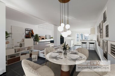 Loft zum Kauf 1.059.000 € 3 Zimmer 130 m² 3. Geschoss Englschalking München - Johanneskirchen 81927