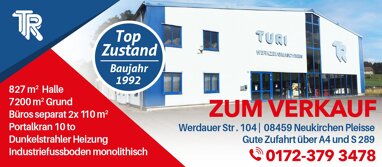 Lagerhalle zum Kauf 530.000 € 1.025 m² Lagerfläche Werdauer Str. 104 Neukirchen Neukirchen/Pleiße 08459