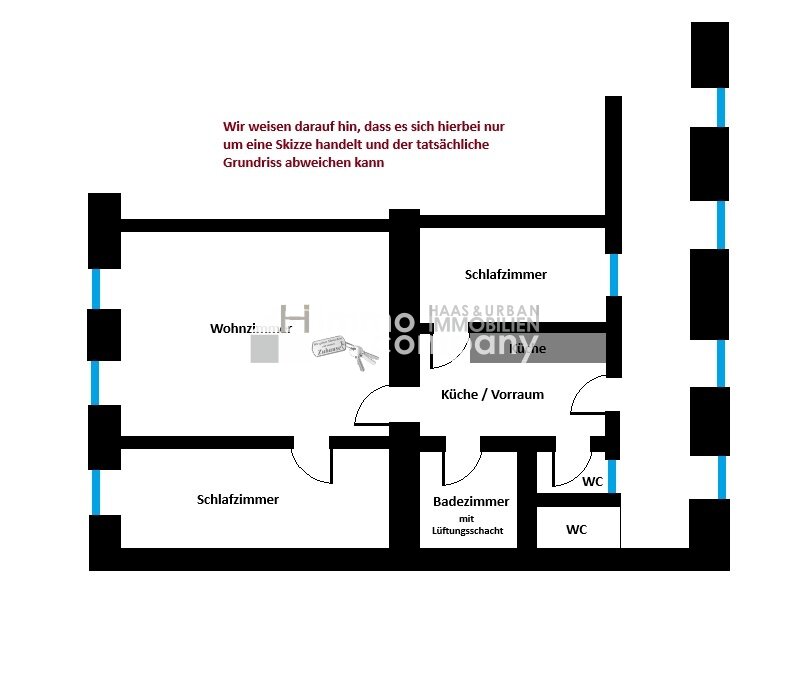 Wohnung zum Kauf 195.000 € 3 Zimmer 60 m²<br/>Wohnfläche Erdgeschoss<br/>Geschoss Wien 1100