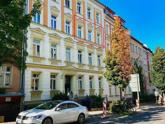 Wohnung zum Kauf provisionsfrei 122.000 € 1 Zimmer 33,4 m² 2. Geschoss Bergstr. 13 Andreasvorstadt Erfurt 99089