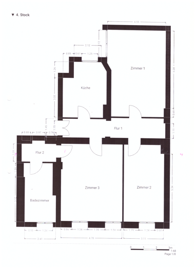 Wohnung zum Kauf Provisionsfrei 750.000 € 3 Zimmer 116 m² 4. Geschoss frei ab sofort Schöneberg Berlin 10825