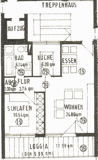 Wohnung zum Kauf 159.000 € 2 Zimmer 51,7 m² 1. Geschoss Wasseralfingen Wasseralfingen 73433