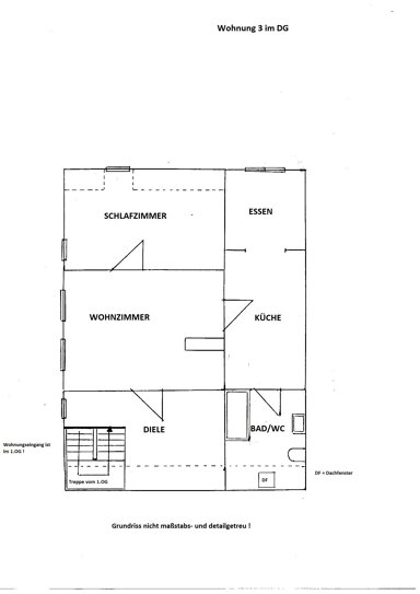 Wohnung zur Miete 440 € 2 Zimmer 56 m² 2. Geschoss Reinhardtstraße Saalfeld Saalfeld/Saale 07318