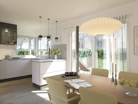 Reihenmittelhaus zum Kauf - Erstbezug provisionsfrei 739.000 € 5 Zimmer 124 m² 138 m² Grundstück frei ab sofort Großaspach Aspach 71546