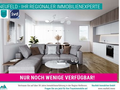Wohnung zur Miete 1.690 € 2 Zimmer 101,3 m² 4. Geschoss Wartbergstraße 8/1 Nordstadt Heilbronn 74072