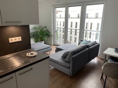 Wohnung zur Miete Wohnen auf Zeit 1.190 € 1 Zimmer 37 m² frei ab sofort Kaiserlei Offenbach am Main 63067