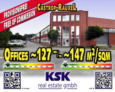 Bürofläche zur Miete Provisionsfrei 127 m² Bürofläche teilbar von 127 m² bis 147 m² Merklinde Castrop-Rauxel 44577
