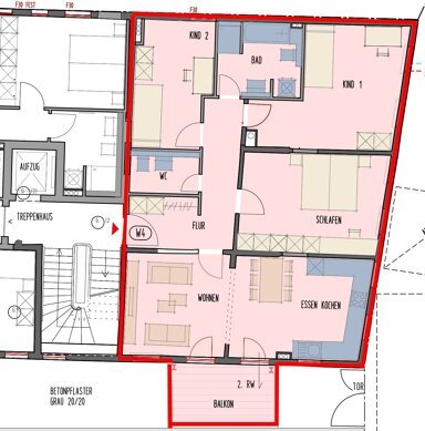 Wohnung zum Kauf provisionsfrei 753.606 € 4 Zimmer 109,6 m² 1. Geschoss Adlerstraße 2 Innenstadt - Mitte Esslingen am Neckar 73728