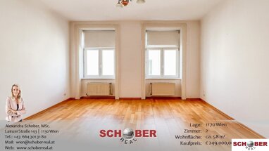 Wohnung zum Kauf 249.000 € 2 Zimmer 58,2 m² 2. Geschoss Wien 1170