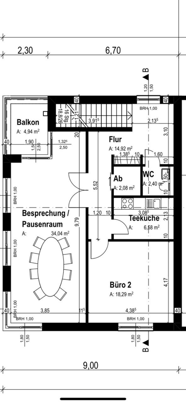 Büro-/Praxisfläche zur Miete 879,80 € 2 Zimmer 88 m² Bürofläche Kaltenkirchen 24568