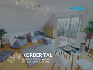 Wohnung zum Kauf 189.000 € 2 Zimmer 55 m² 3. Geschoss Korb Korb 71404