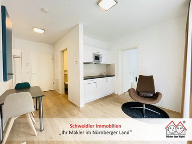 Apartment zur Miete 580 € 2 Zimmer 29 m² 1. Geschoss Veilhof Nürnberg 90489
