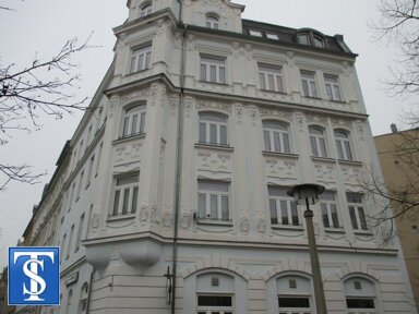 Wohnung zur Miete 400 € 3 Zimmer 84,4 m² 2. Geschoss Freiheitstr. 49 Bahnhofsvorstadt Plauen 08523