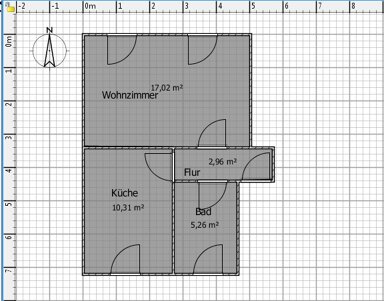 Wohnung zur Miete 245 € 1 Zimmer 39 m² Eisenberg Eisenberg 07607