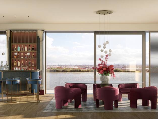 Penthouse zum Kauf - Erstbezug provisionsfrei 5 Zimmer 290,5 m² 12. Geschoss HafenCity Hamburg 20457