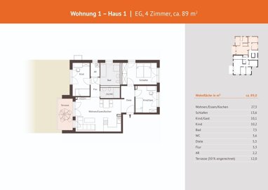 Terrassenwohnung zum Kauf 489.000 € 4 Zimmer 89 m² 3. Geschoss Weiherhof Zirndorf 90513