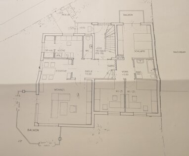 Wohnung zur Miete 1.100 € 4 Zimmer 107 m² 1. Geschoss Veitshöchheim Veitshöchheim 97209