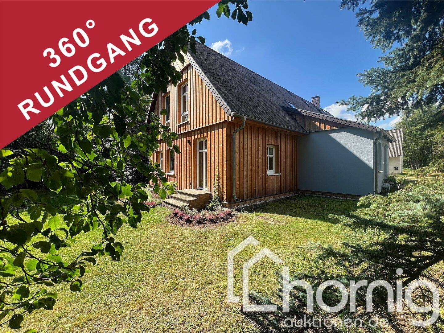 Immobilie in Lübben (Spreewald) - Modernes Traumhaus im Spreewald inkl. Einliegerwohnung, Wärmepumpe und 4 ha Land - Bild 0