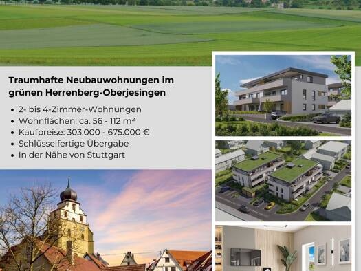 Fertig- und Musterhäuser zum Kauf Wasenweg 3-5 Oberjesingen Herrenberg 71083