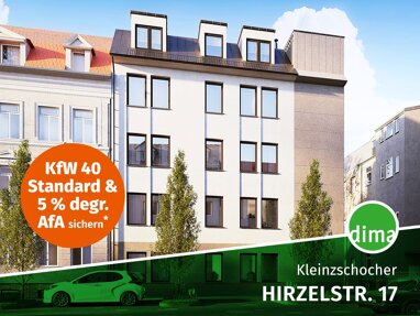 Wohnung zum Kauf Provisionsfrei 313.800 € 3 Zimmer 62,8 m² 2. Geschoss Hirzelstraße 17 Kleinzschocher Leipzig 04229